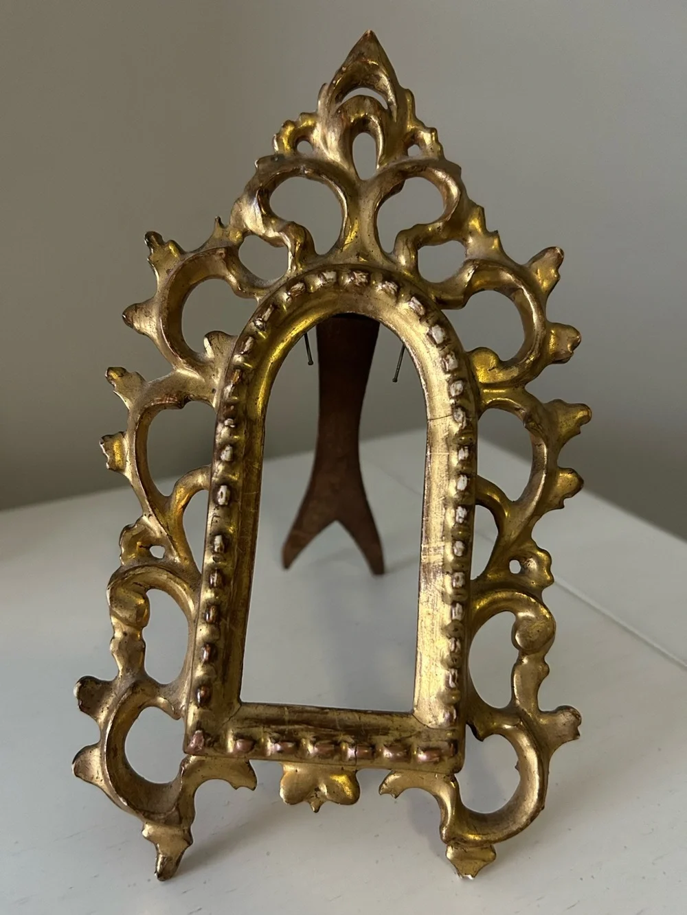 Gold Picture Frame Ornate Decorative Filigree
